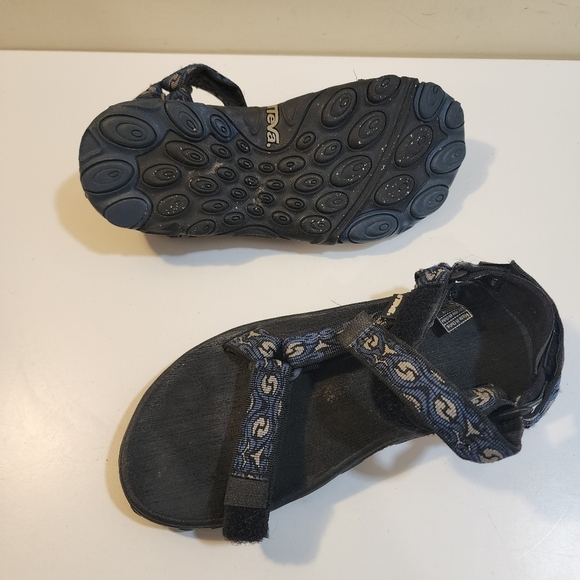 Teva Hurracaine blue patent women's hiking sandals size 6 - Picture 7 of 8